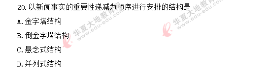 【回忆版】自学考试《写作(一)》2020年8月真题单选题:11-20题 【回忆版】自学考试《写作(一)》2020年8月真题单选题:11-20题