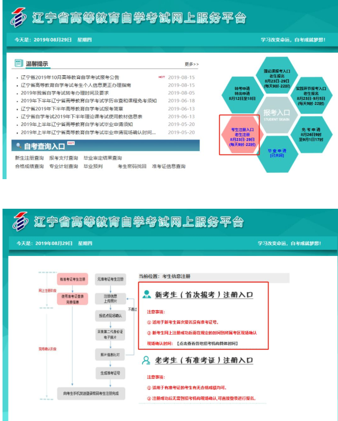 辽宁省2023年4月自考新生注册后还需要现场确认吗？