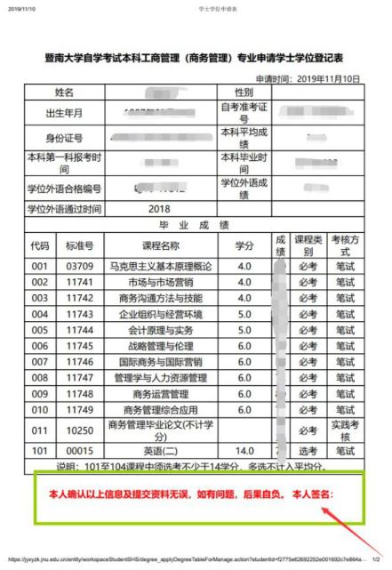 广东暨南大学2023年5月自考本科毕业生申请学士学位的通知 广东暨南大学2023年5月自考本科毕业生申请学士学位的通知
